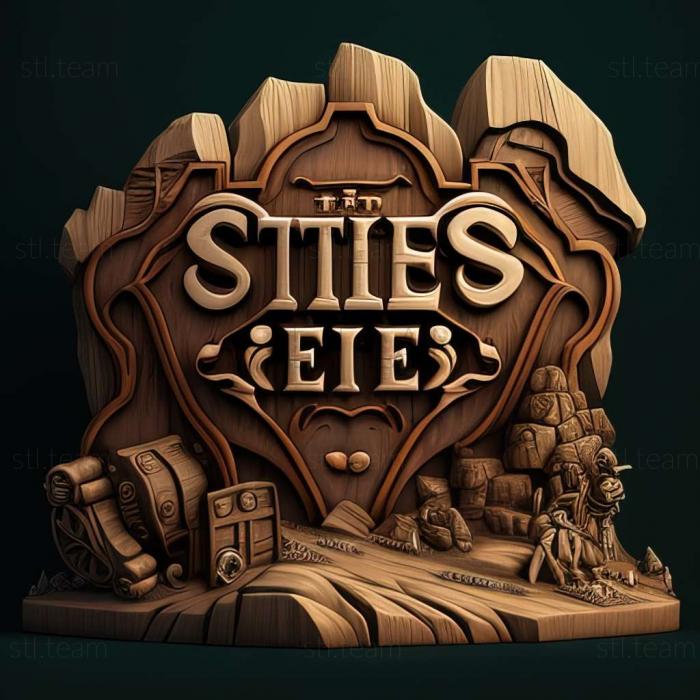 3D model The Settlers 3 game (STL)